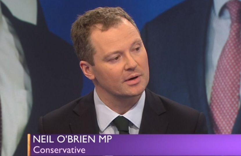 Neil O'Brien MP - BBC Daily Politics