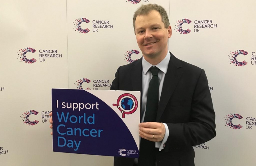 Neil O'Brien MP - cancer research