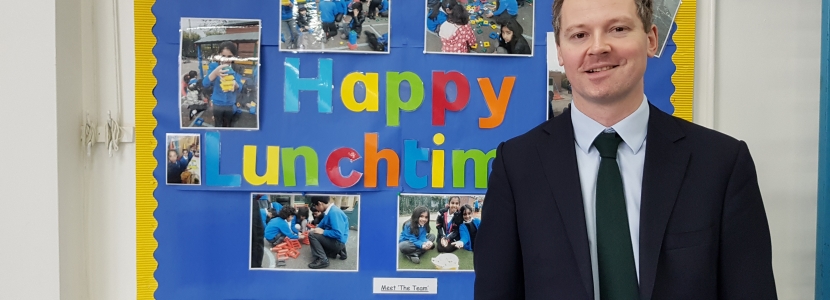 Neil O'Brien MP - school visit