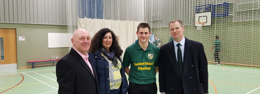 Neil O'Brien MP - Fleckney cricket club